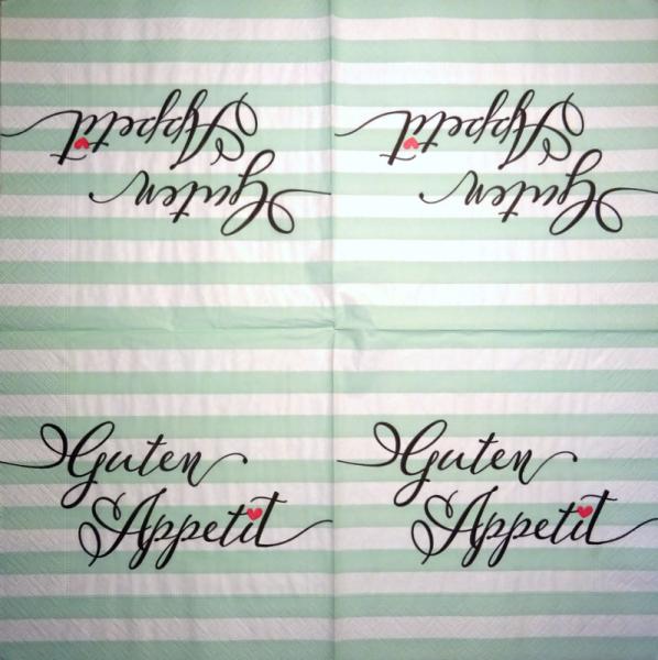 TX-105 Text - 3-lagig - Guten Appetit